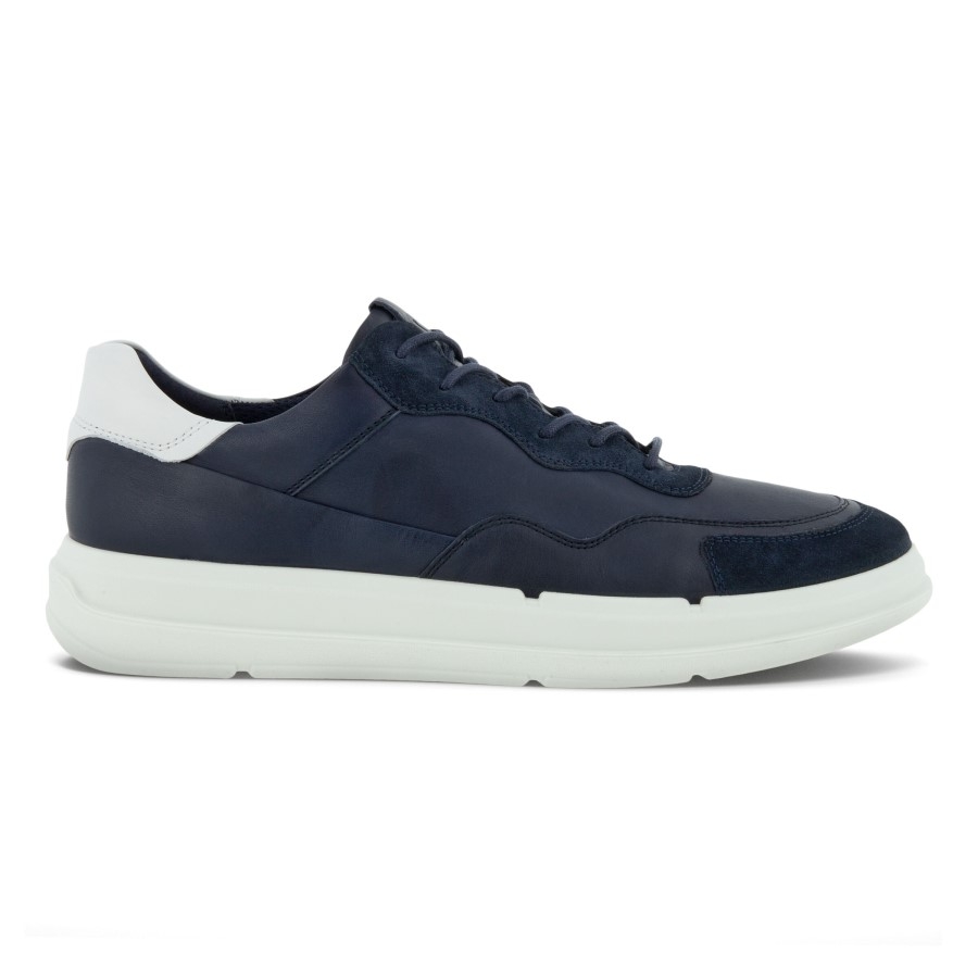 Navy-Night Sky-White Ecco Soft X Men Sneaker Ireland