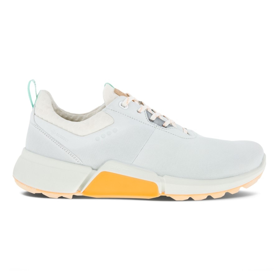 Ecco Women Golf Biom H4 Gtx Shoes White-Eggshell Blue Ireland